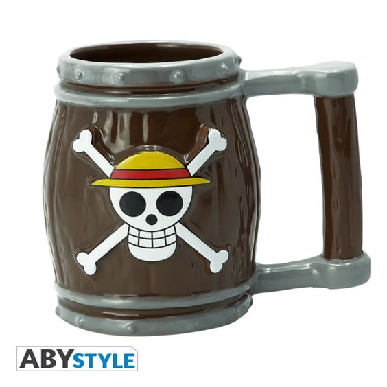 3D кухоль ABYstyle: One Piece: Barrel, (28406) 2