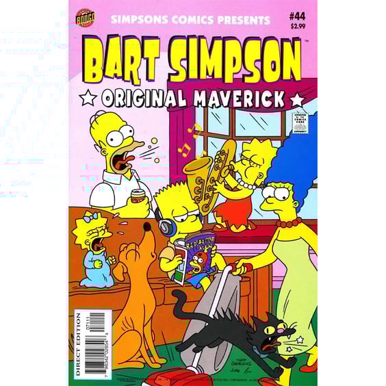 Комикс The Simpsons. Bart Simpson Comics. Original Maverick. Volume 1. #44, (28546)
