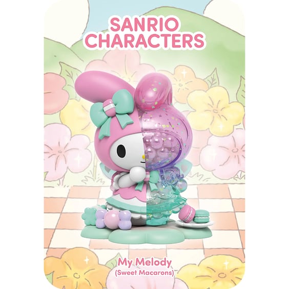 Фігурка Mighty Jaxx: Kandy: Sanrio: Flora DayDream Series (Blind Box: 1 з 7), (289385) 8