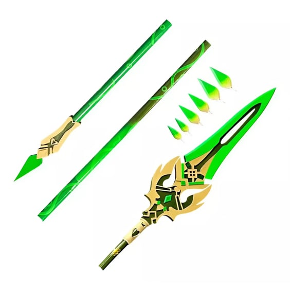 Копье Genshin Impact: Primordial Jade Winged-Spear, (290590) 4