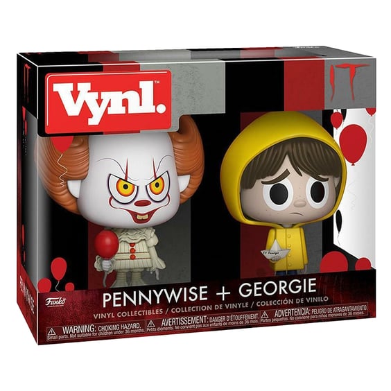 Фігурка Funko: Vynl.: It: Pennywise + Georgie (2-Pack), (29257) 3