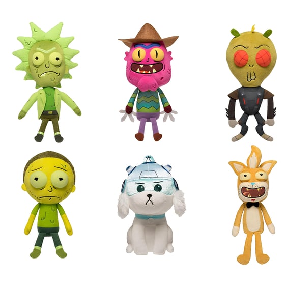 Мʼяка іграшка Funko: Galactic Plushies: Rick & Morty (1 з 6), (30118) 2