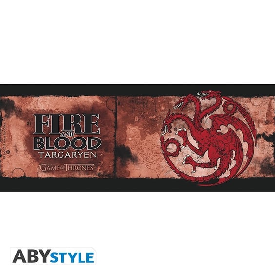 Кухоль ABYstyle: Game of Thrones: House Targaryen: «Fire and Blood», (30312) 4