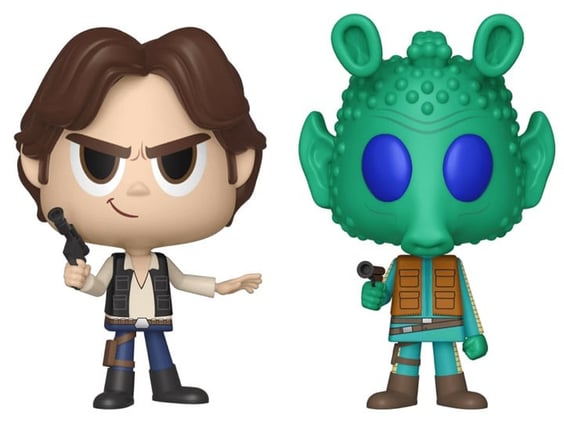 Фигурка Funko: Vynl.: Star Wars: Han Solo + Greedo (2-Pack), (30808) 2