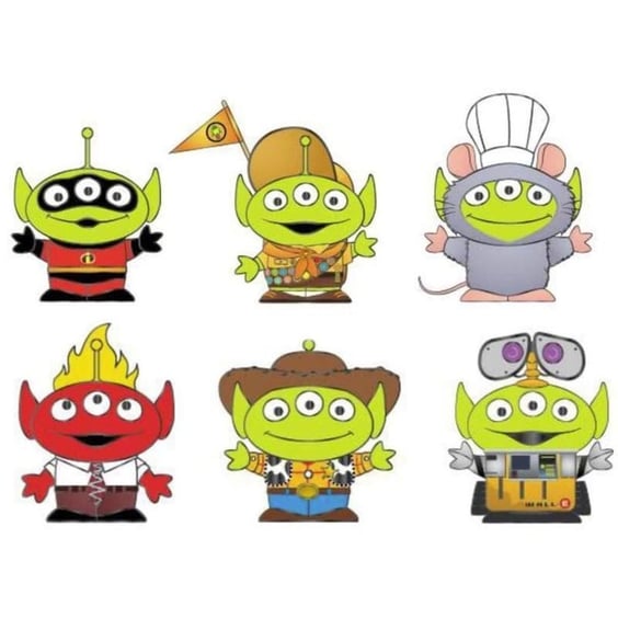 Металлический значок (пин) Loungefly: Disney & Pixar: Toy Story: Aliens (Blind Box: 1 з 6), (30944) 2