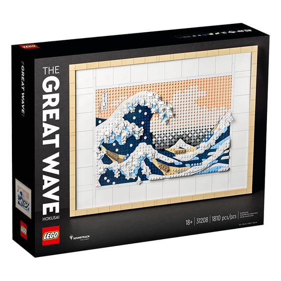 Конструктор LEGO: Katsushika Hokusai: The Great Wave, (31208) 4