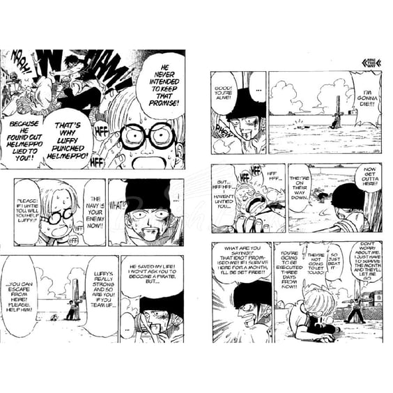 Манга One Piece. Romance Dawn. The Dawn of the Adventure. Volume 1, (319017) 3