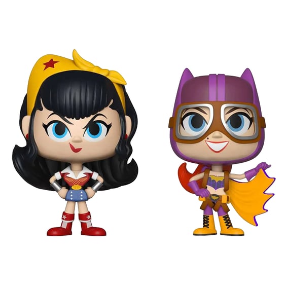 Фігурка Funko: Vynl.: DC Comics: Bombshells: Wonder Woman + Batgirl (2-Pack), (32111) 2