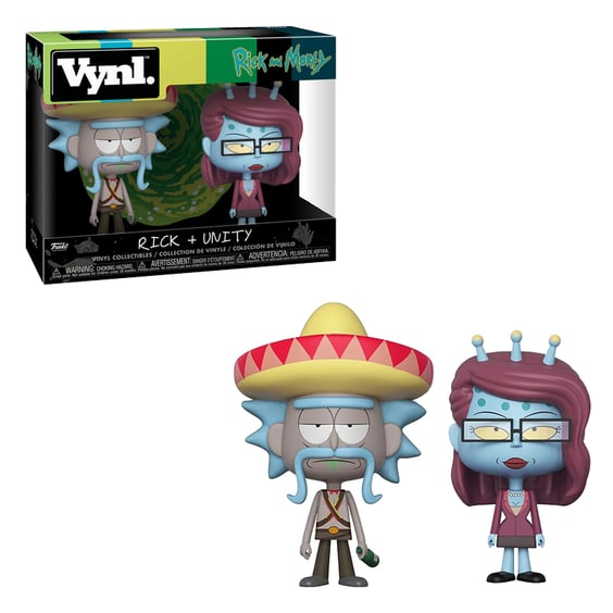 Фигурка Funko: Vynl.: Rick & Morty: Rick + Unity (2-Pack), (32267)