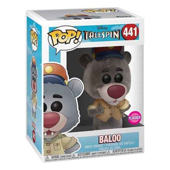 Фигурка Funko POP!: Disney: TaleSpin: Baloo (Flocked), (33097) 3