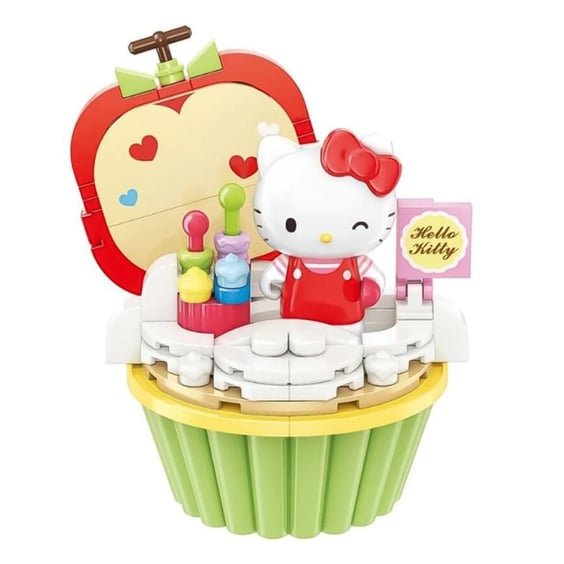 Конструктор Qman: Keeppley: Sanrio: Cupcake: Hello Kitty, (333331) 2
