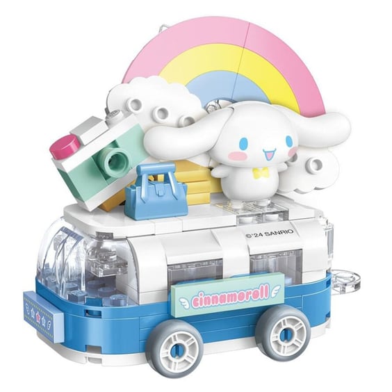 Конструктор Qman: Keeppley: Sanrio: Leisurely Journey: Cinnamoroll, (333337) 2