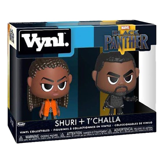 Фігурка Funko: Vynl.: Marvel: Black Panther: Shuri + Tʼchalla (2-Pack), (34967) 3