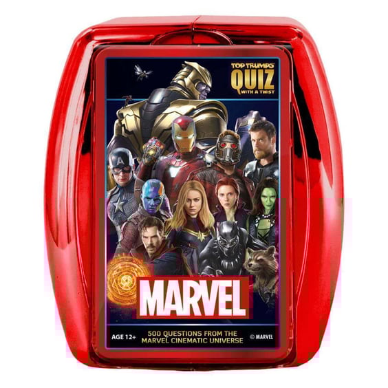 Настольная игра Winning Moves: Top Trumps Quiz: Marvel, (35897)