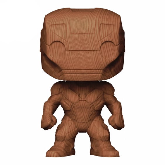 Фігурка Funko POP!: Marvel: Iron Man (Special Edition) (Wood Deco), (36579) 2