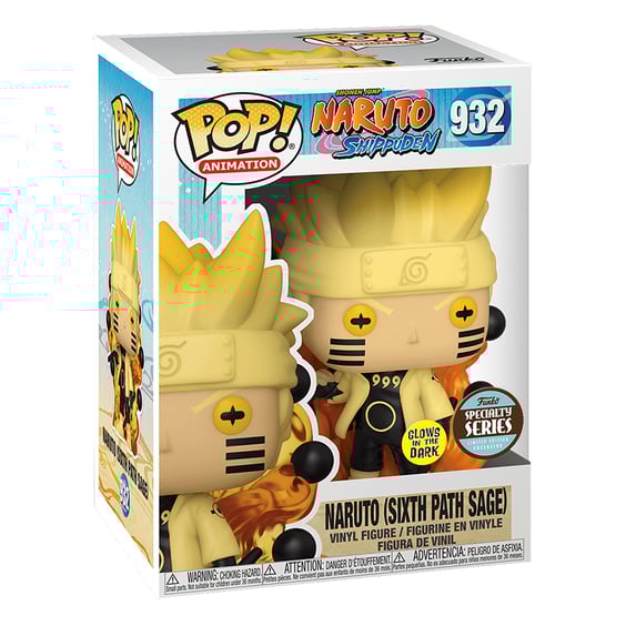 Фігурка Funko POP!: Animation: Naruto: Naruto (Sixth Path Sage) (Glows in the Dark) (Specialty Series), (36816) 3