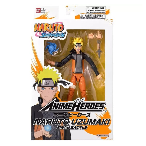 Екшн-фігурка Bandai: Anime Heroes: Naruto Uzumaki, (369645) 4