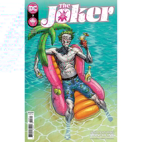 Комікс DC. The Joker. One Bad Day. Chapter 7. Gut Work. Chapter 8. Punchline. Chapter 3. Volume 2. #3, (372282)