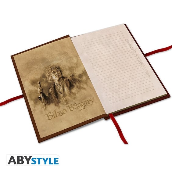 Блокнот ABYstyle: The Lord of the Rings: The Hobbit: Bilbo Baggins Notebook, (37279) 5