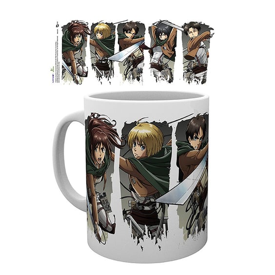 Кружка GB Eye: Attack on Titan: Main Five, (385393) 3