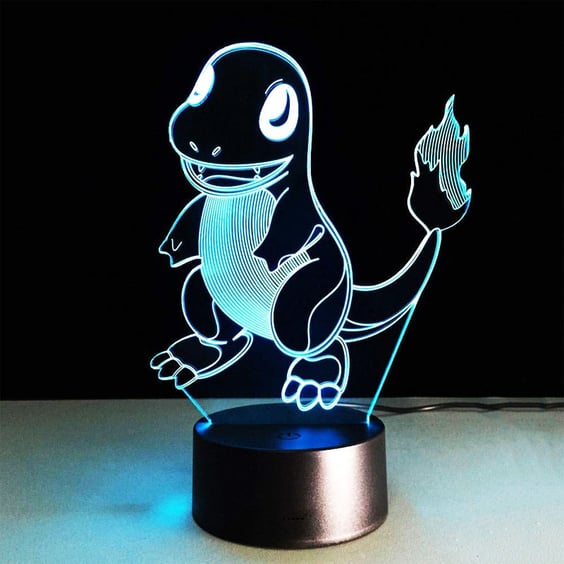 Акриловый светильник Pokemon: Charmander, (40860)