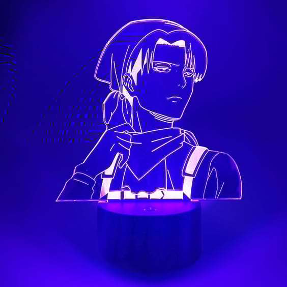 Акриловый светильник Attack on Titan: Levi Ackerman Cleaner, (40924)