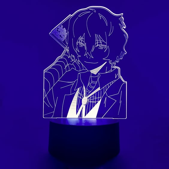 Акриловый светильник Bungo Stray Dogs: Osamu Dazai, (40938)