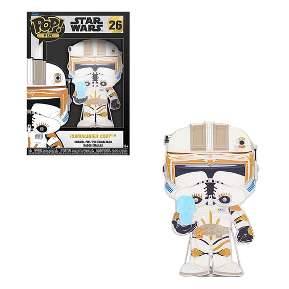 Фігурка Funko POP!: Pin: Star Wars: Commander Cody, (417090)