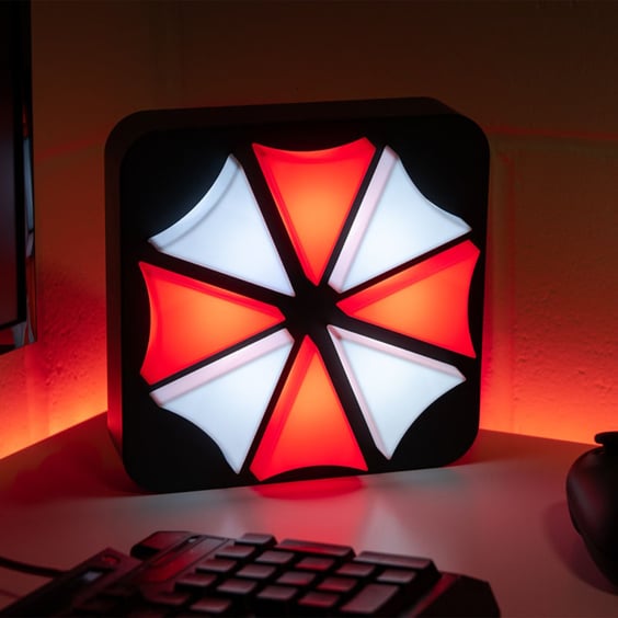 Светильник Numskull: Resident Evil: Umbrella Corporation: Logo, (430056) 2