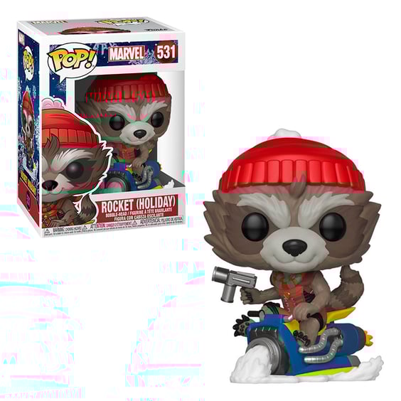 Фігурка Funko POP!: Marvel: Rocket (Holiday), (43334)