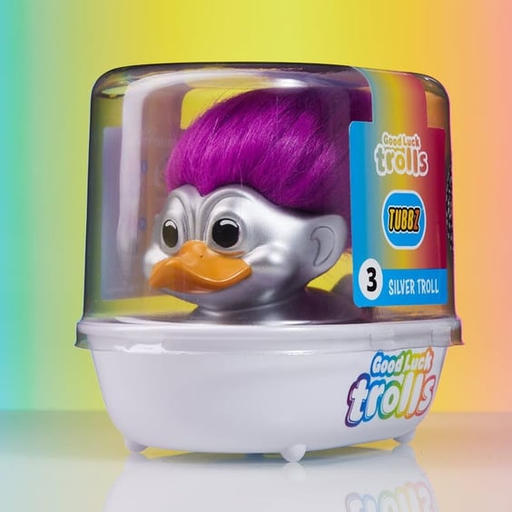 Фигурка TUBBZ: Trolls: Silver Troll (First Edition), (438250) 7