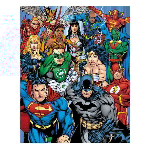 Постер GB Eye: Mini: DC Comics: Justice League: Collage, (440852)