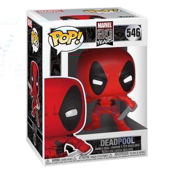 Фігурка Funko POP!: Marvel: 80 Years: Deadpool, (44154) 3