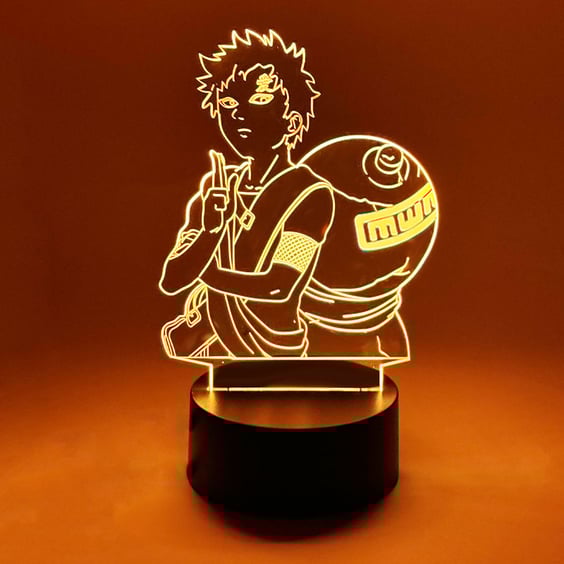 Акриловий світильник Naruto: Gaara, (44567)