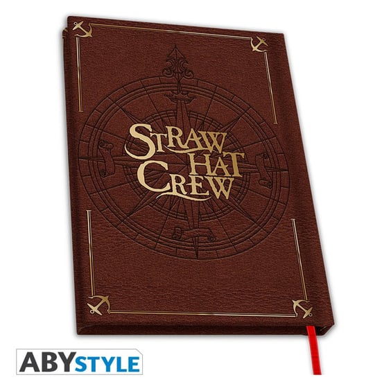 Блокнот ABYstyle: One Piece: Straw Hat Crew: Skull Logo, (4513) 5