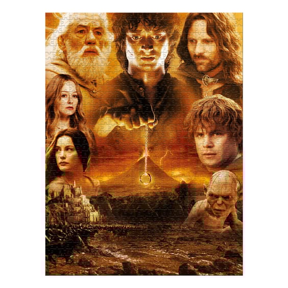 Пазл Winning Moves: The Lord of the Rings: Mount Doom, (45261) 2