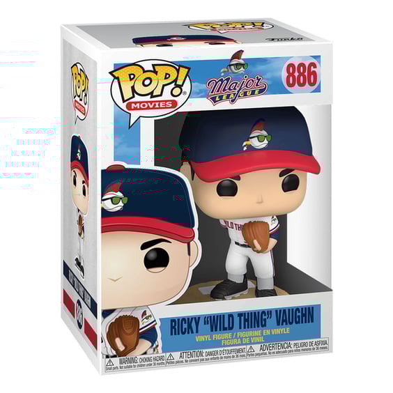 Фігурка Funko POP!: Movies: Major League: Ricky «Wild Thing» Vaughn, (45399) 3