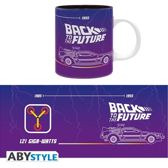 Кухоль ABYstyle: Back to the Future: Time Machine: «1.21 Giga-Watts», (45458) 3