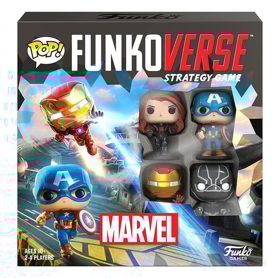 Настольная игра Funko POP!: Funkoverse: Marvel (100), (46067) 3