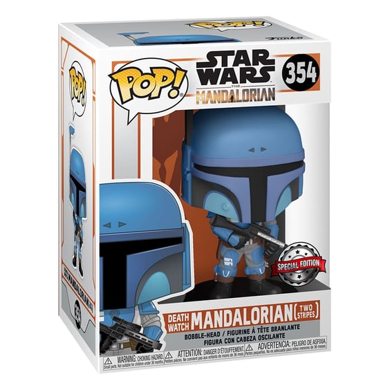 Фигурка Funko POP!: Star Wars: The Mandalorian: Death Watch Mandalorian (Two Stripes) (Special Edition), (46091) 3