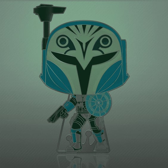 Фигурка Funko POP!: Pin: Star Wars: Bo-Katan (Glows in the Dark), (46382) 3