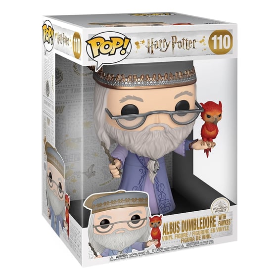 Фігурка Funko POP!: Wizarding World: Harry Potter: Dumbledore w/ Fawkes, (48038) 3