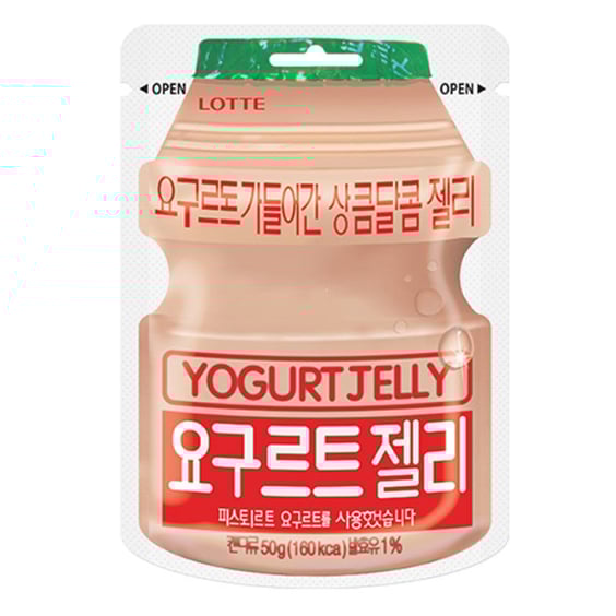 Желейні цукерки Lotte: Yogurt Jelly: Gummy Candy, (482146)