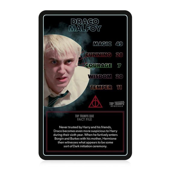 Настільна гра Winning Moves: Top Trumps Quiz: Dark Arts, (48767) 4