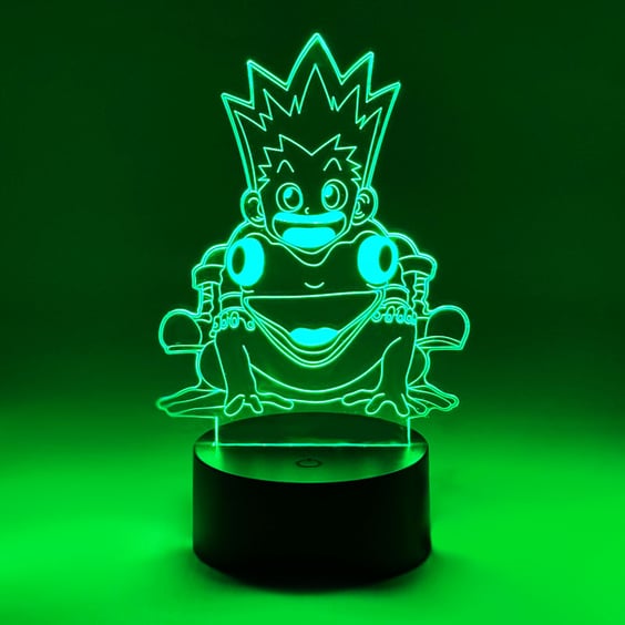 Акриловий світильник Hunter x Hunter: Gon Freecss w/ Frog, (48871)