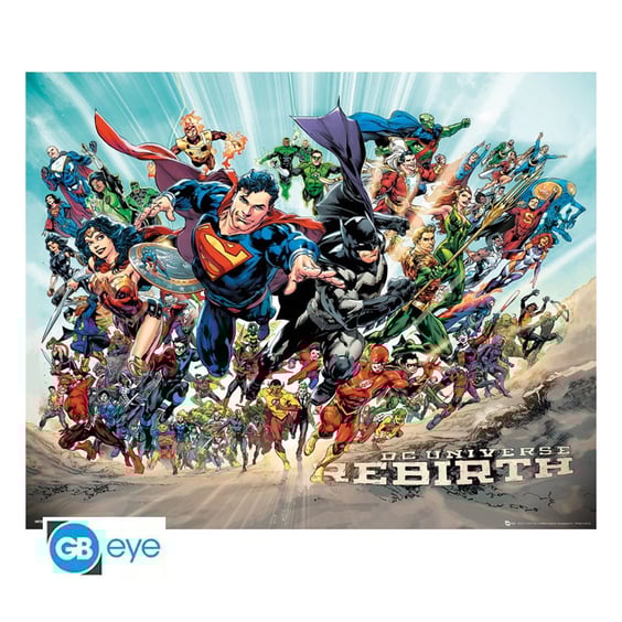 Постер GB Eye: Mini: DC Universe: Rebirth, (488943)