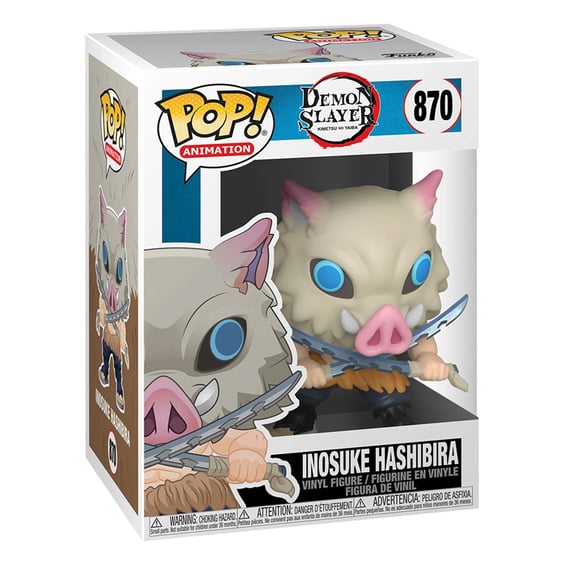 Фігурка Funko POP!: Animation: Demon Slayer: Inosuke Hashibira, (49011) 2