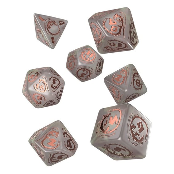 Набір кубиків Q-Workshop: Dungeons & Dragons: Dragons (Quartz), (496624) 2