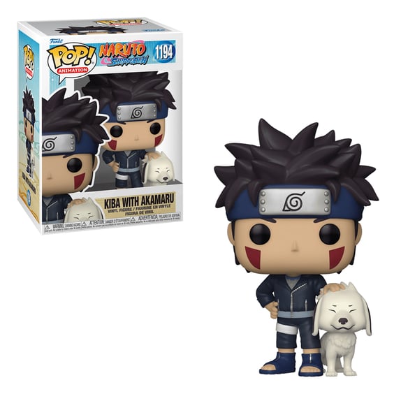 Фігурка Funko POP!: Animation: Naruto: Kiba w/ Akamaru, (49804)