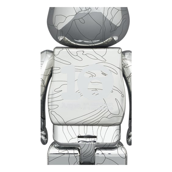 *Original* Be@rbrick: AAPE by Bathing Ape(r): 10th Anniversary (Set) (100% & 400%), (607399) 3